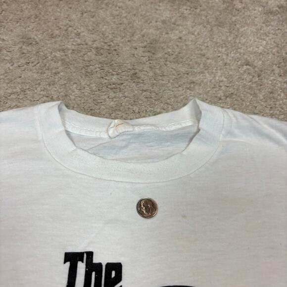 Vintage 70s The Godfather Restaurant and Lounge Single Stitch Shirt Large Rare - Picture 8 of 11